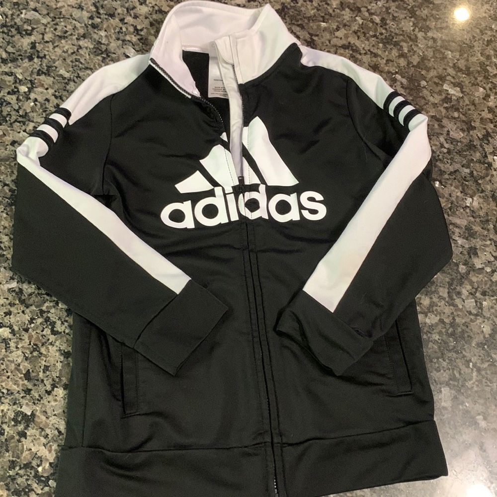 Adidas zip up track jacket